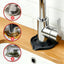 Alfombrilla silicona fregadero cocina 2uds negro