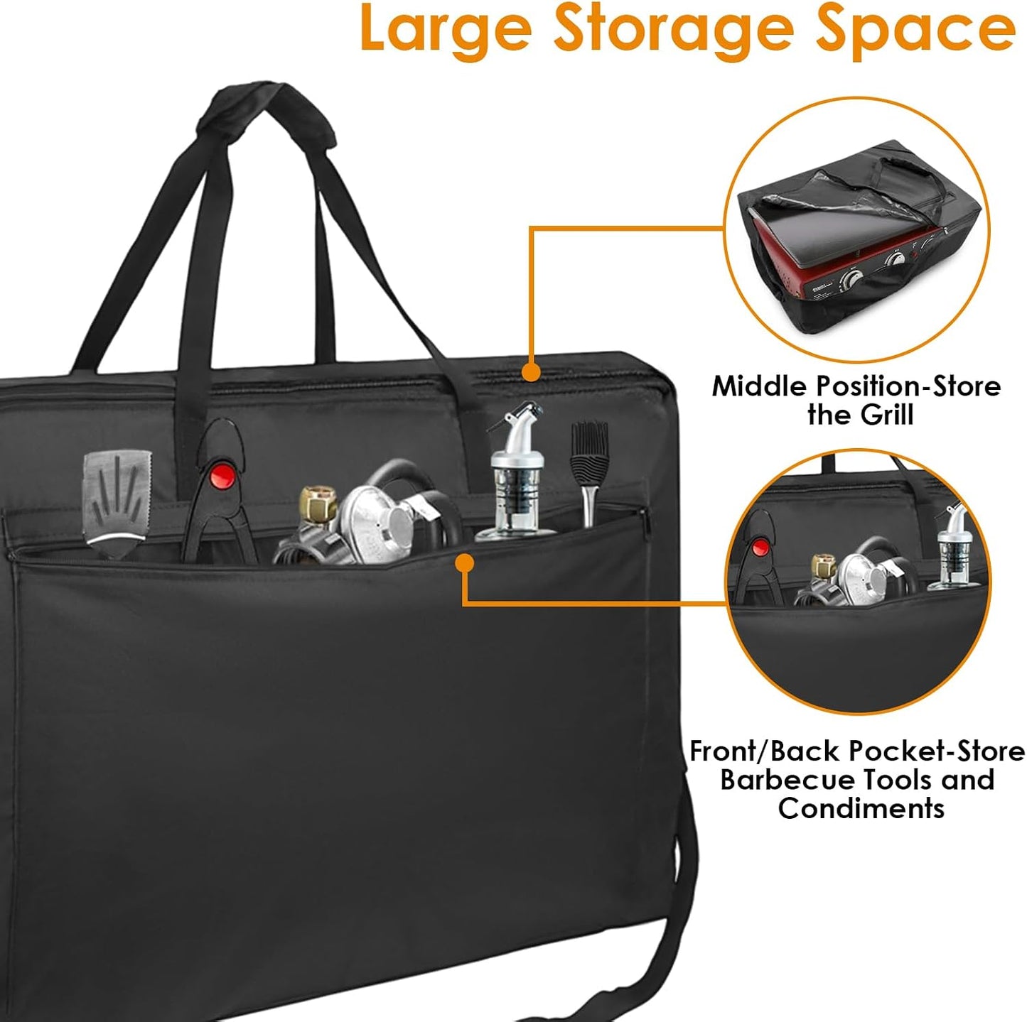 Bolsa transporte parrilla 24pulg 3 quemadores