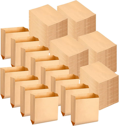 Bolsa papel kraft encerada para higiene femenina 7.5x10pulg 300uds
