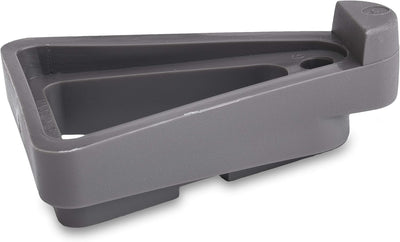 Bases elevadoras para macetas 12 pzas gris oscuro