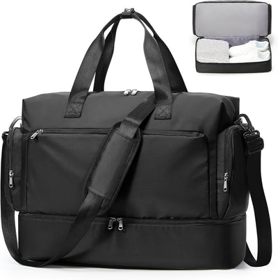 Bolsa de viaje fin de semana con compartimento para zapatos