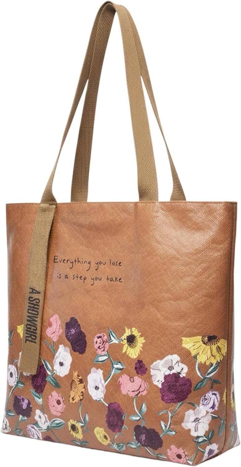 Bolsa de mano floral para mujer con bolsillo interior