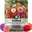 750 semillas Zinnia bolsa 0.18oz