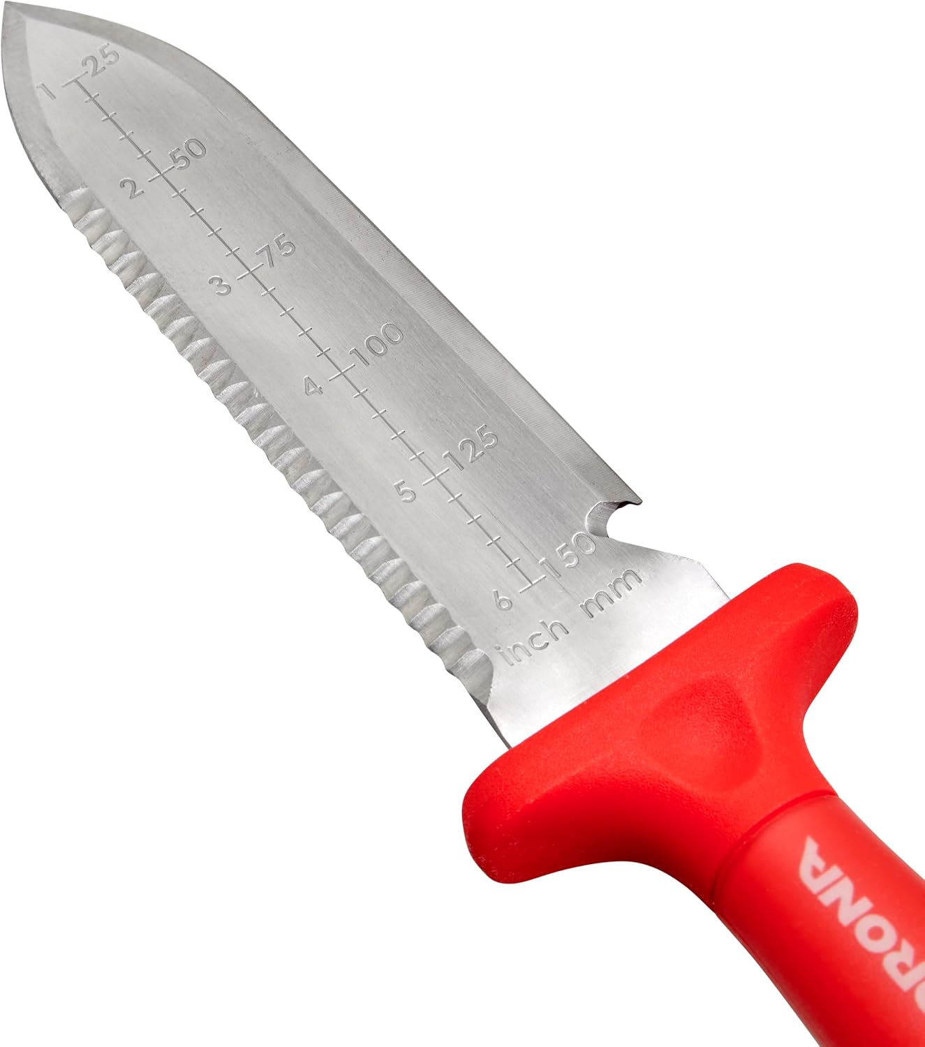 Cuchillo jardín color rojo