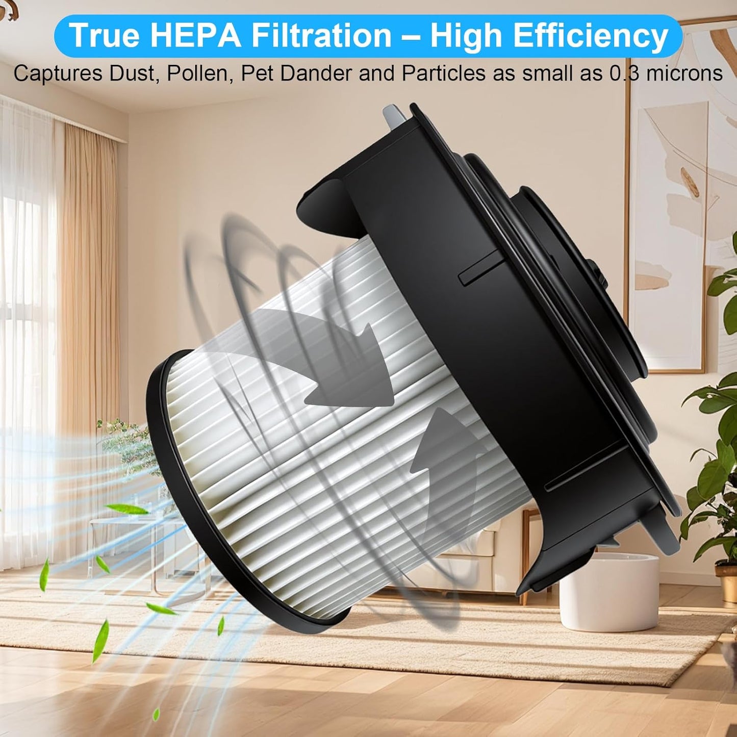 2 Filtros HX1 para Aspiradora Miele Duoflex Terra Red
