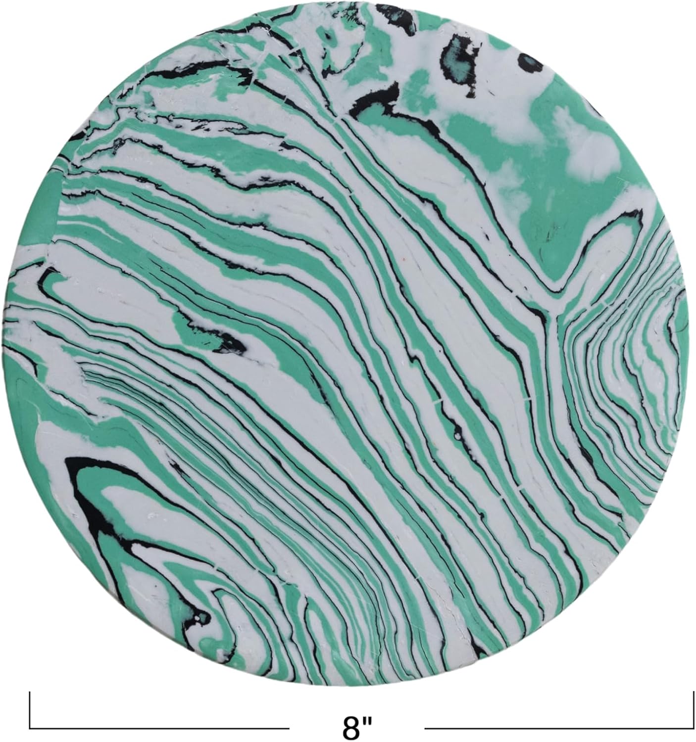 Tabla cortar queso piedra multicolor