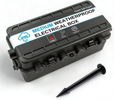 Caja eléctrica IP65 impermeable para exteriores e interiores