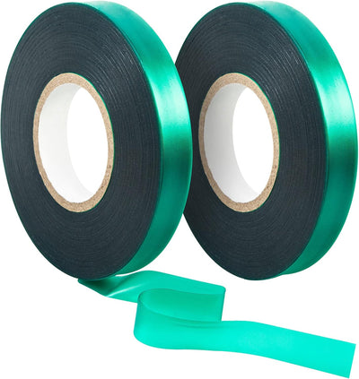 2 Rollos Cinta Jardín 150ft Elástica 1/2pulg Verde Soporte Tomate