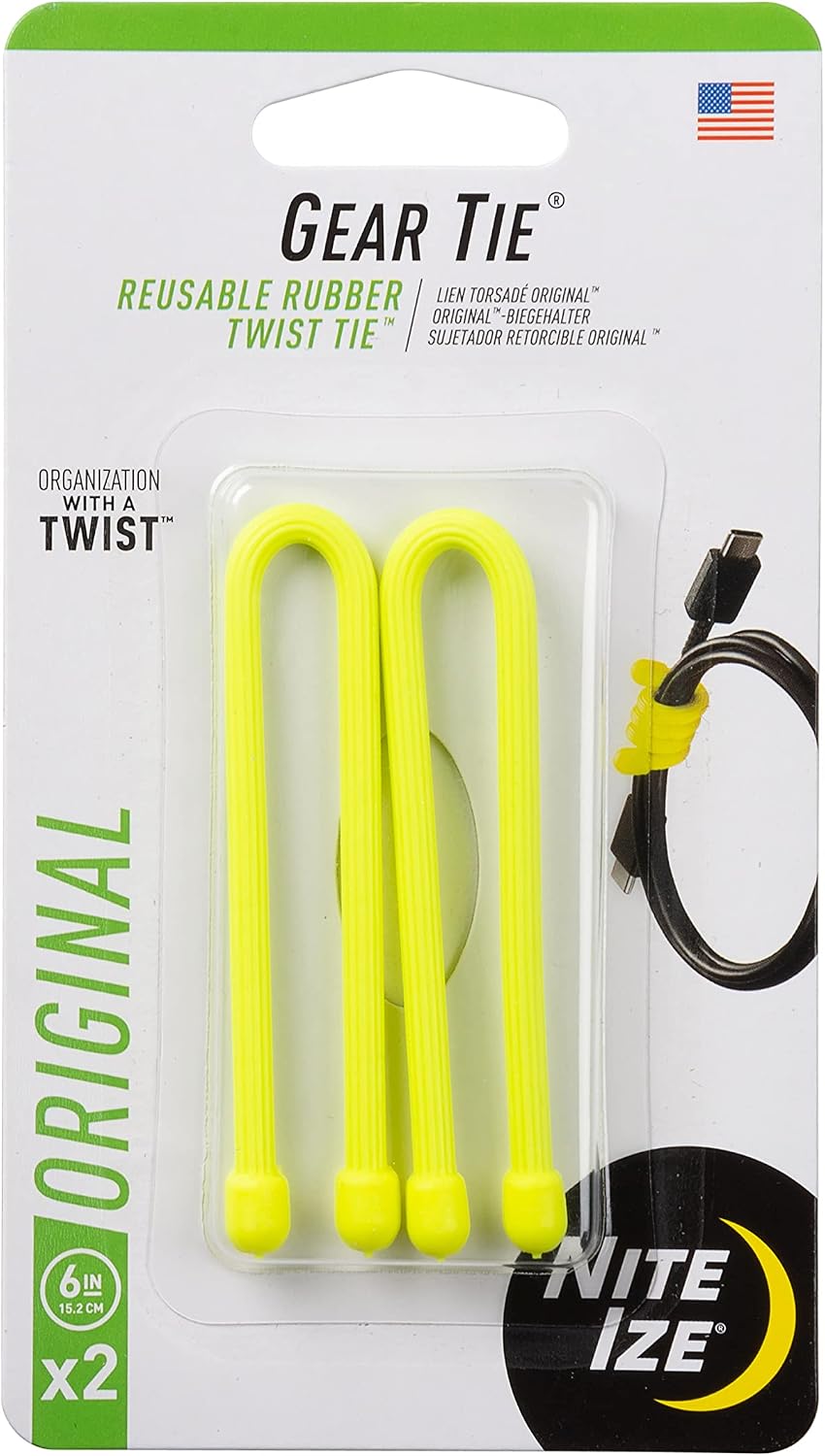 Ligadura goma retorcible reutilizable GT6-2PK-33