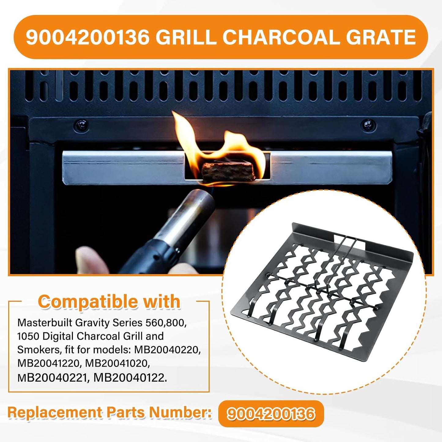 Rejilla carbón repuesto para parrilla Masterbuilt