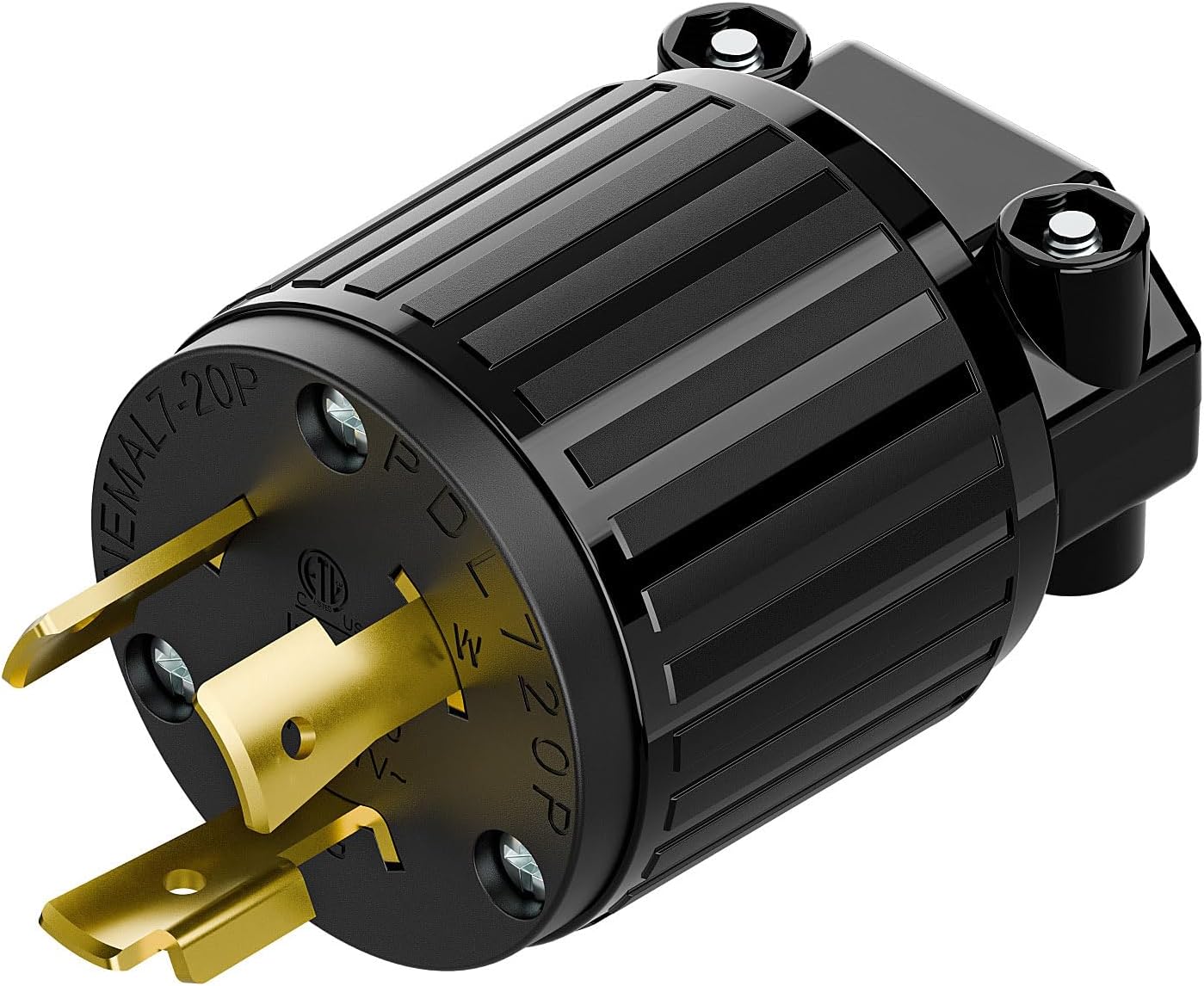Conector L7-20P 20A 277V enchufe bloqueo giratorio