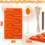 Kit de fabricación de paletas de cuchara de miel Webake con moldes de silicona y palitos de madera
