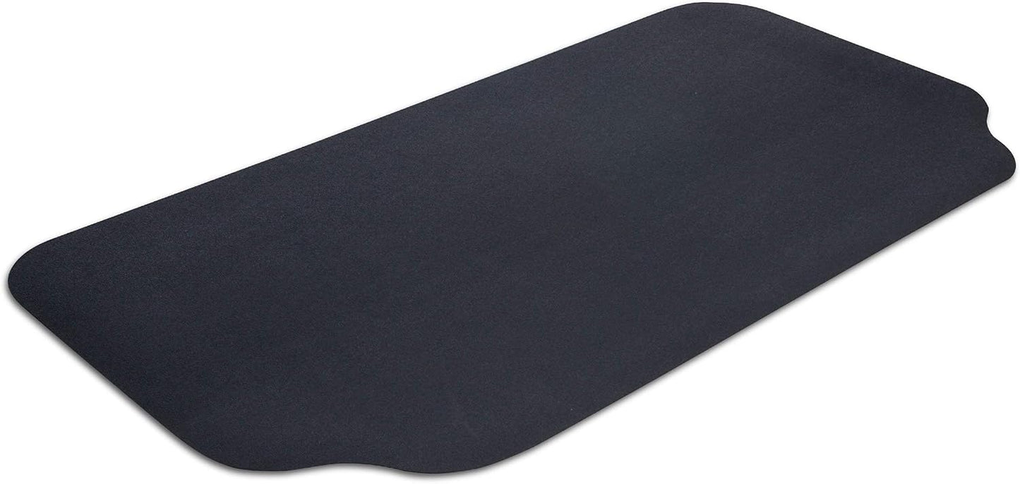 Alfombrilla protectora terraza patio 39x72pulg color negro