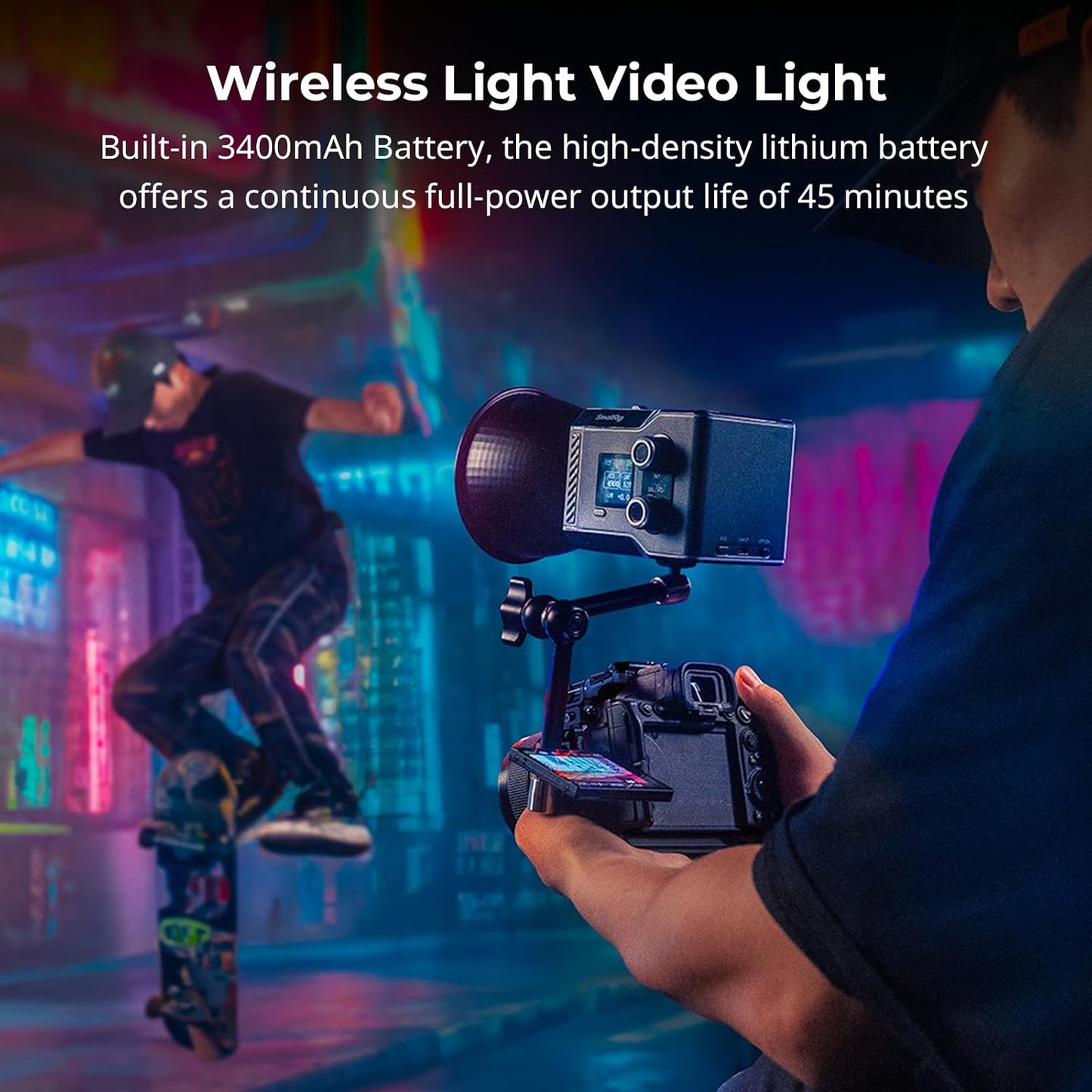 Luz LED RGB para video con control APP 2500-10000K