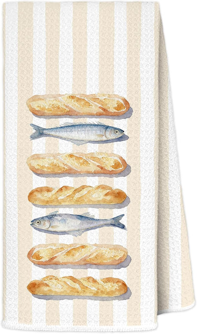 Toallas de cocina con versículos bíblicos de Jesús, 16x24 pulgadas