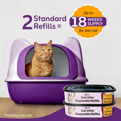 Bolsas arena gato comp Litter Genie 7 capas 18 semanas