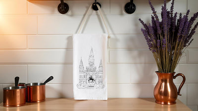 Toalla de cocina New Orleans Saint Louis Cathedral 100% algodón 17x30 pulgadas