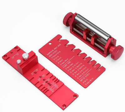 Kit afilado cincel 0.1-2.8pulg accesorio angulo rojo y rosa