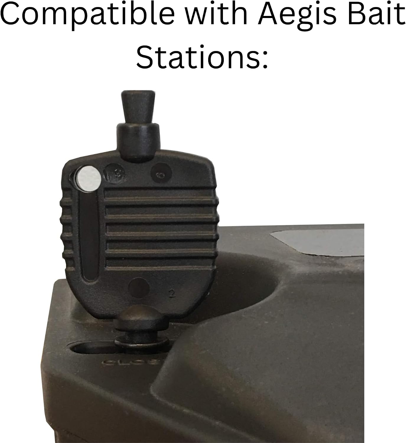 Llave estación cebo ratón Aegis con llavero