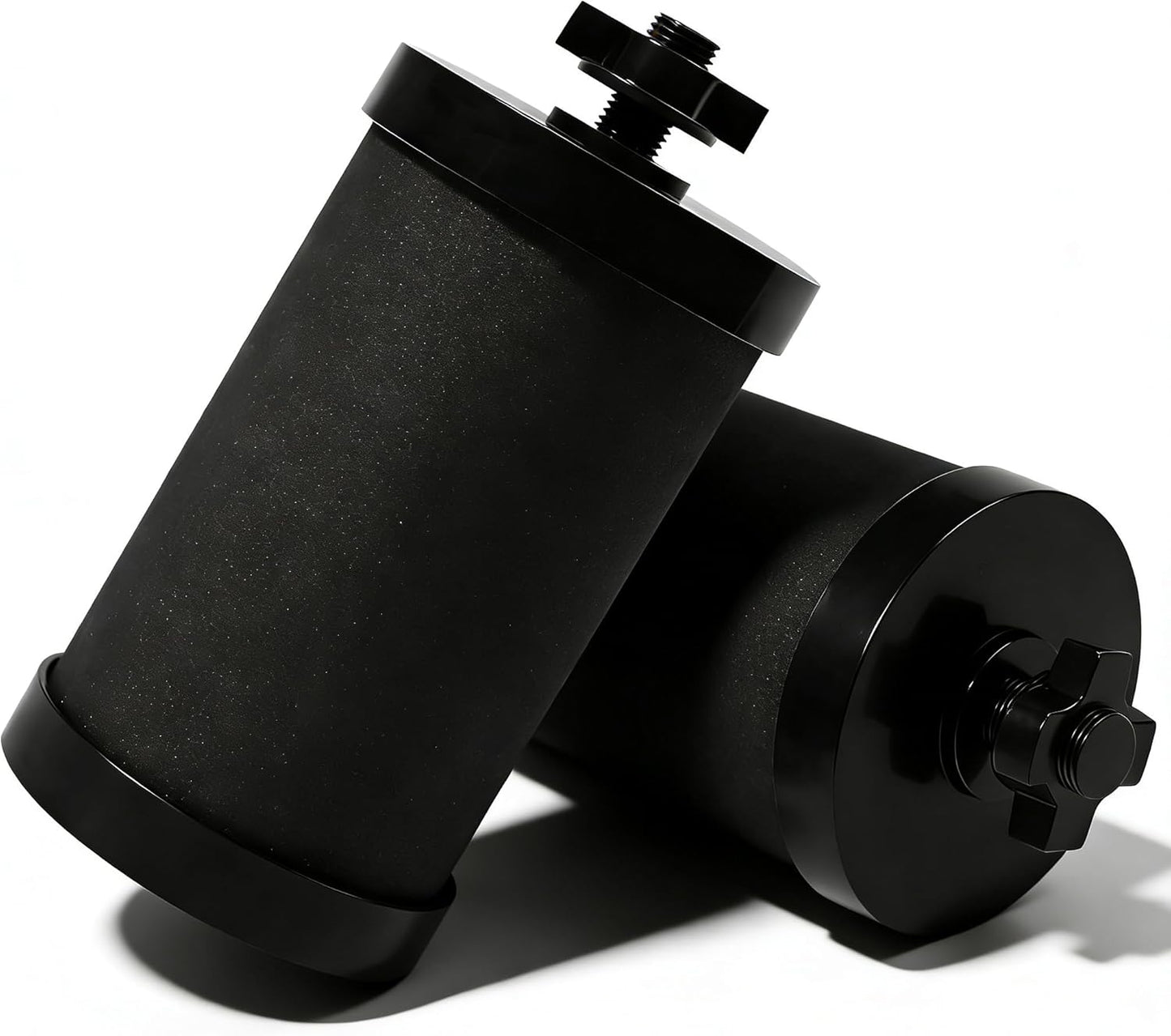 Paquete de 2 filtros de agua Pro Black sin BPA