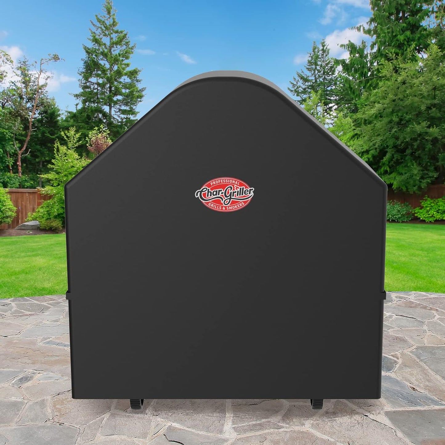 Funda parrilla carbón AKORN Auto-Kamado negro