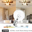 Bombilla G25 40W regulable blanco suave E26/E27 cristal