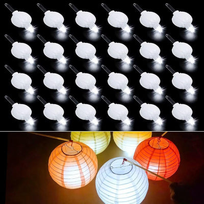 24 Luces LED Mini para Globos Papel Fiesta Boda Halloween