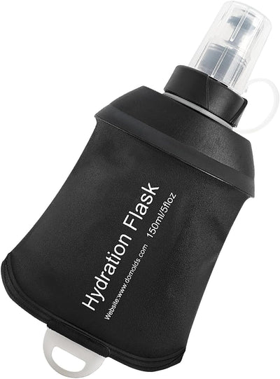Botella hidratación plegable TPU para correr ciclismo