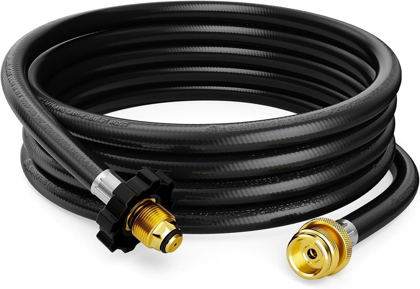 Manguera propano 12ft con conexión POL para Mr.Heater Buddy