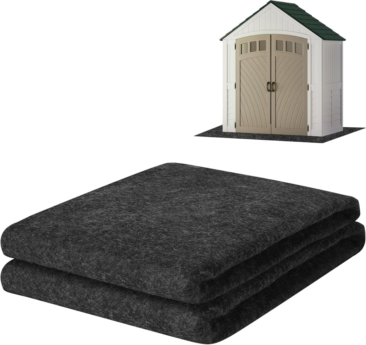 Alfombra impermeable cobertizo 5x4pies antideslizante lavable