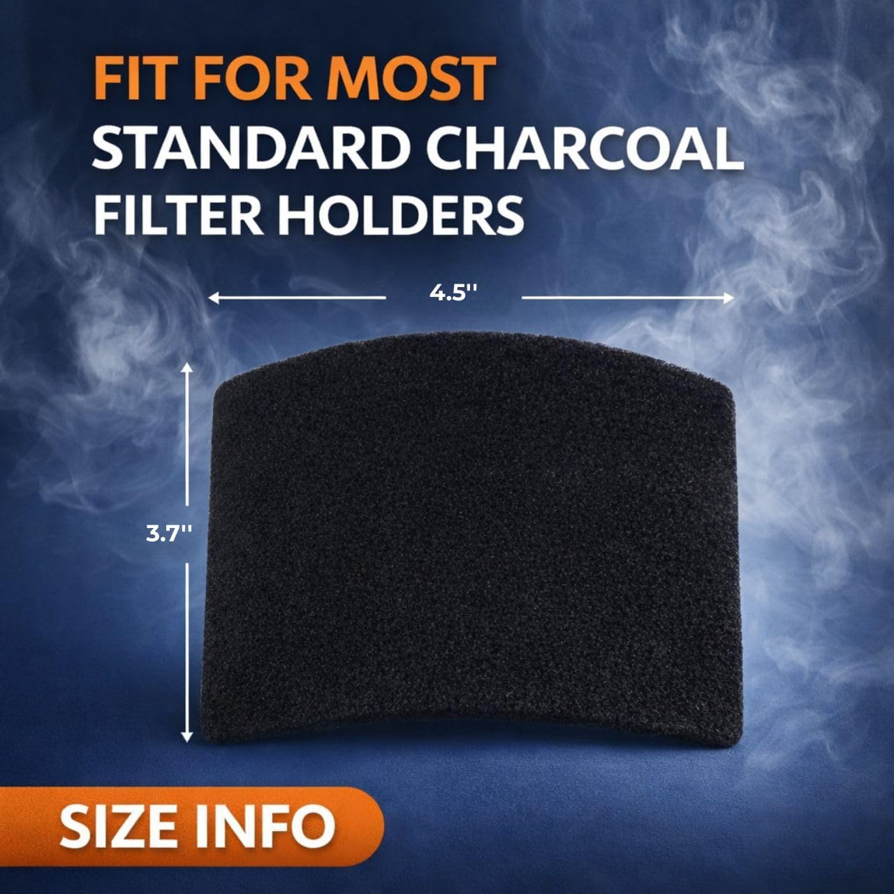Filtros de carbón para freidora eléctrica Presto CoolDaddy Elite 3 paquetes
