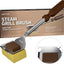 Cepillo parrilla acero inox 0.079pulg esponja aramida 900°F