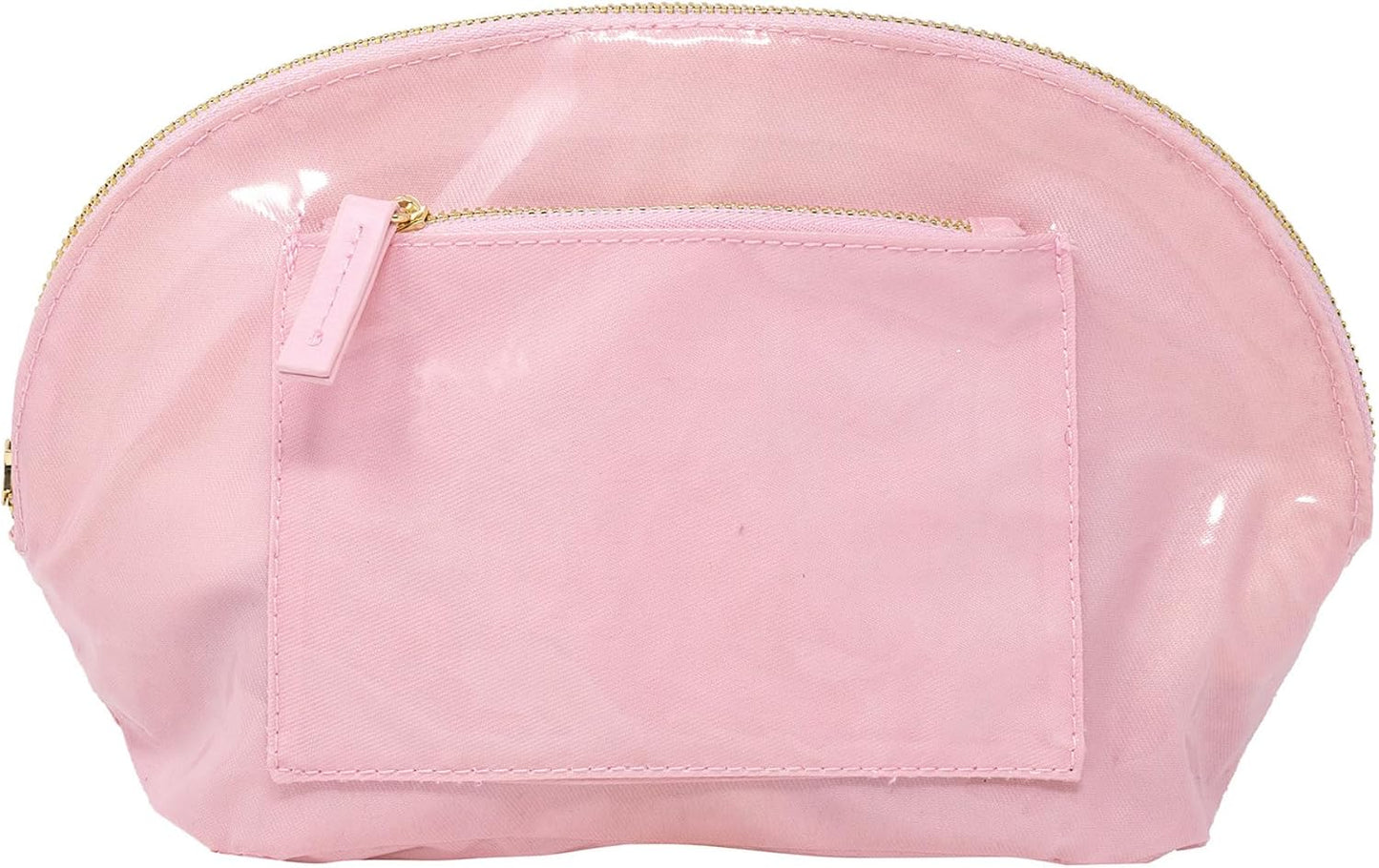 Bolsa festoneada con cremallera estuche floral para viaje