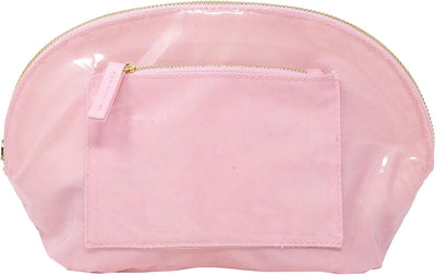 Bolsa festoneada con cremallera estuche floral para viaje