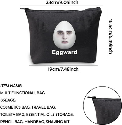 Bolso inspirado en película regalo con cremallera negro