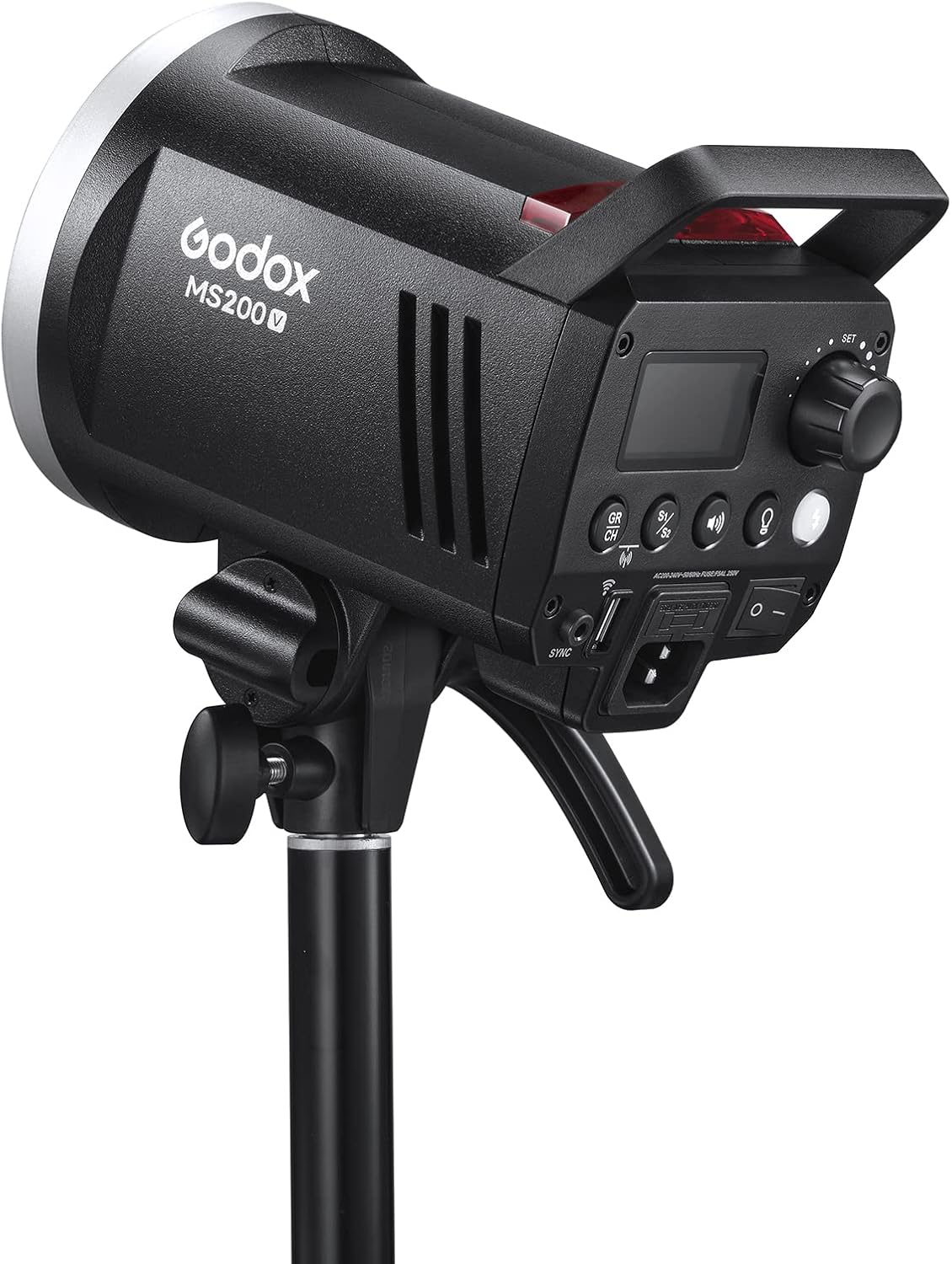 Flash LED 200W GN53 5600K CCT para estudio fotográfico