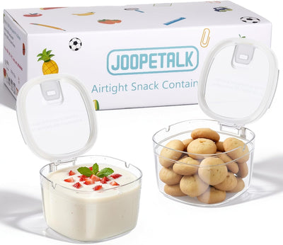 Paquete de 2 recipientes para aperitivos Joopetalk