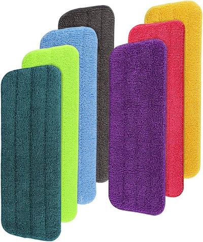 Repuesto cabezal mopa Libman Freedom microfibra 7 pzas colorido