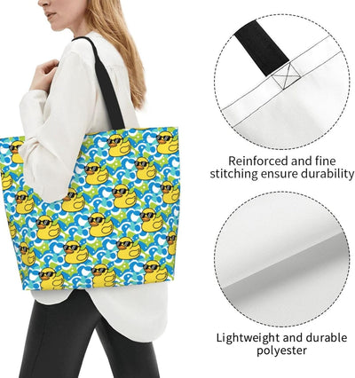 Bolsa de comestibles reutilizable grande lavable para compras