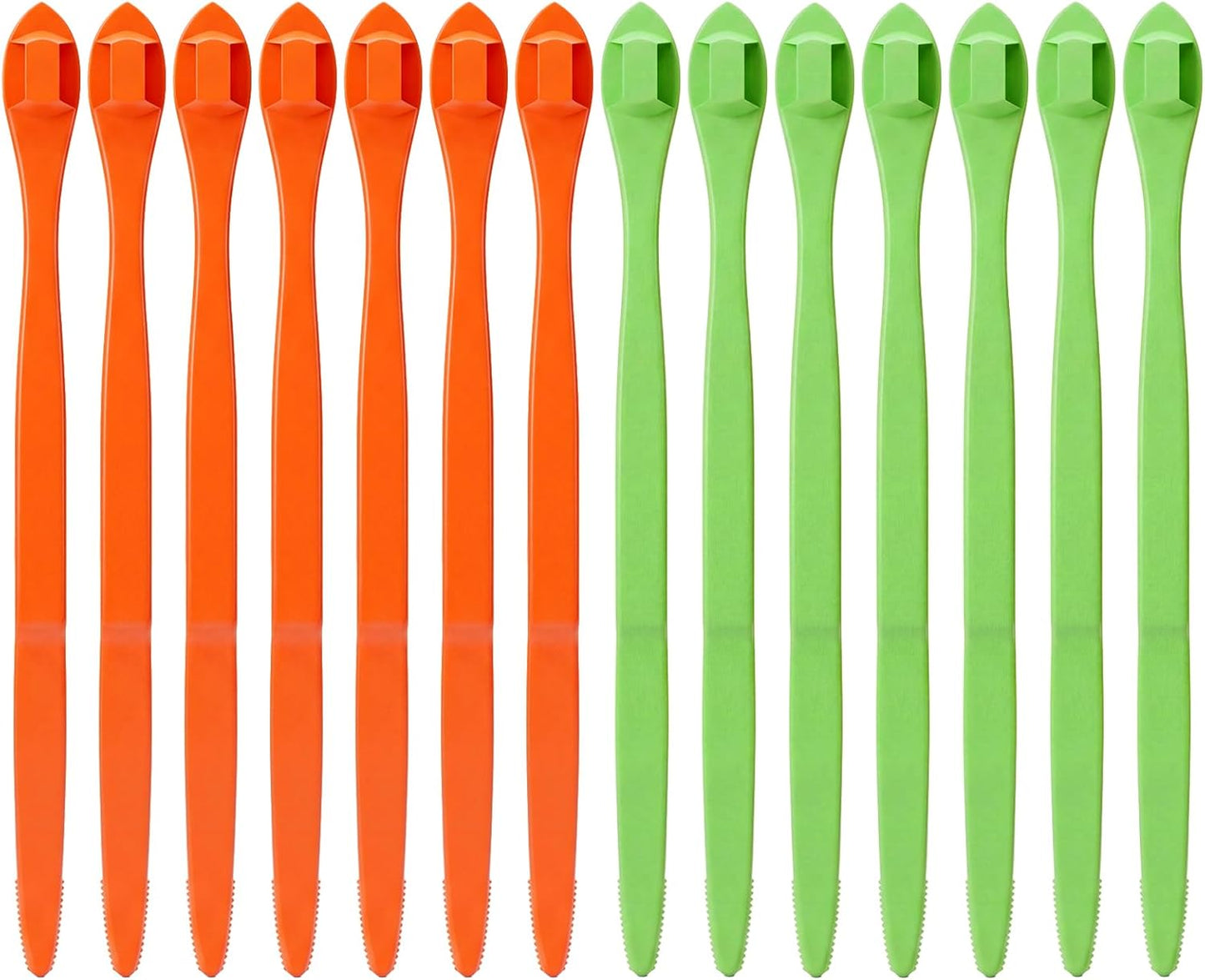 Herramientas de plástico para pelar naranjas y cítricos con mango ergonómico