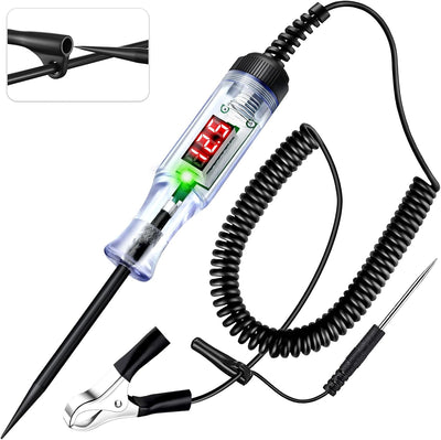Probador circuito luz automotriz 3-120V DC LED