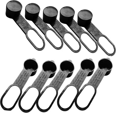 Adaptador propano universal con tapa antipolvo 1.32pulg 10pzas
