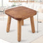 Taburete madera soporte plantas interior 9.3pulg alto