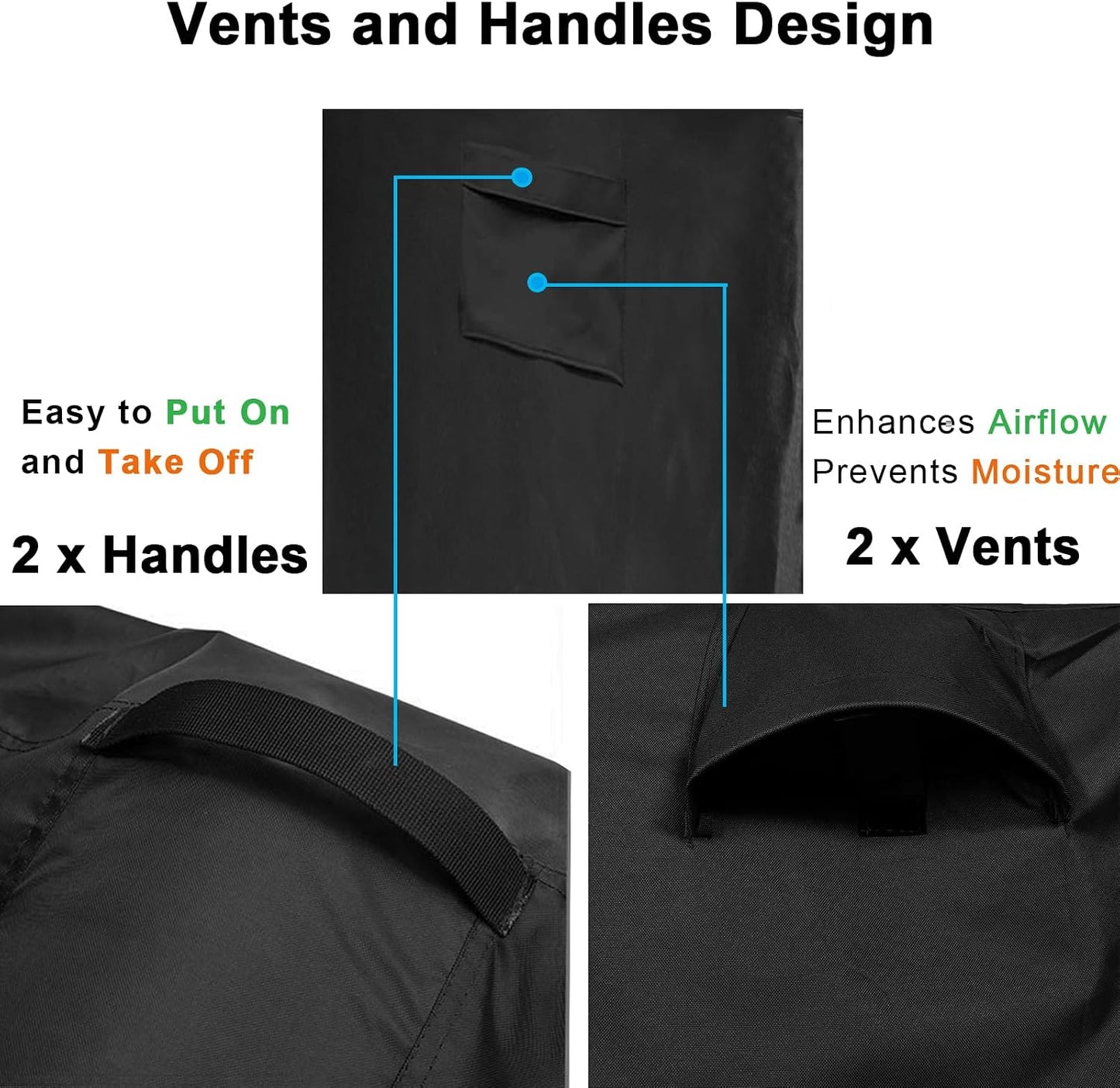 Funda impermeable para carrito de hielera exterior resistente