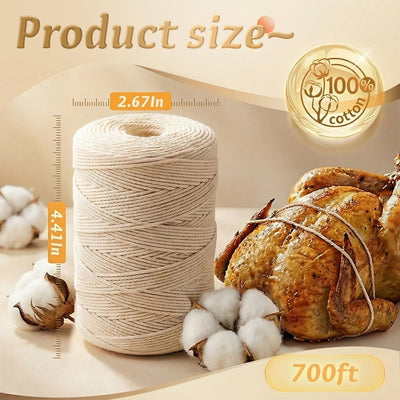 Cuerda carnicero 100% algodón grado alimenticio 700pies