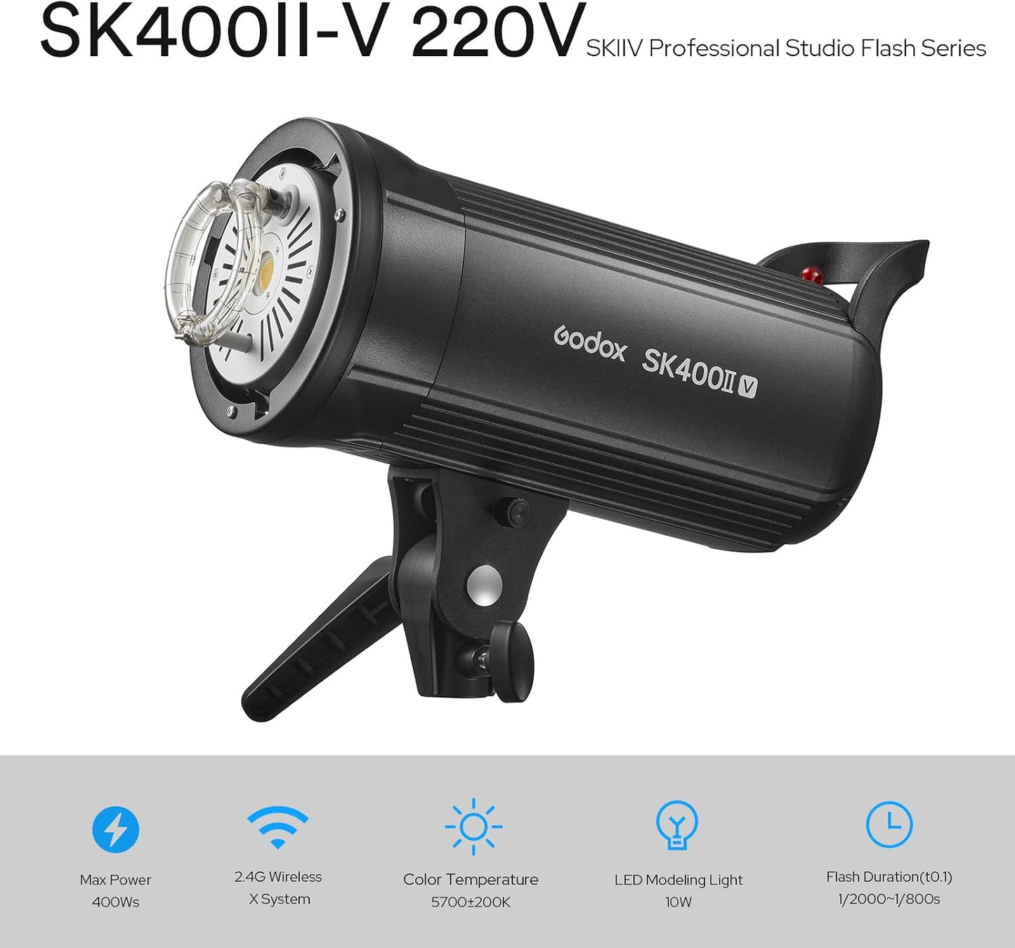 Monolight SK400II-V LED 5700K inalámbrico