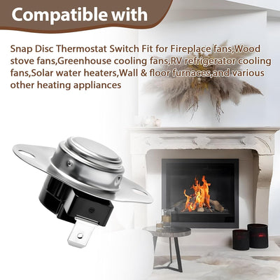 Interruptor termostato chimenea 85-100°F