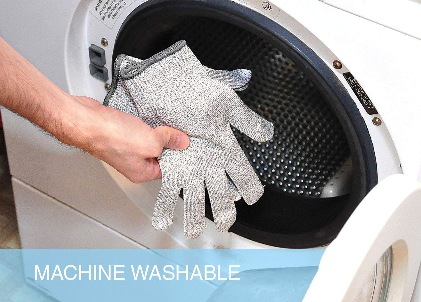 4 Pzas Guantes Nivel 5 Corte Alimenticio Grande
