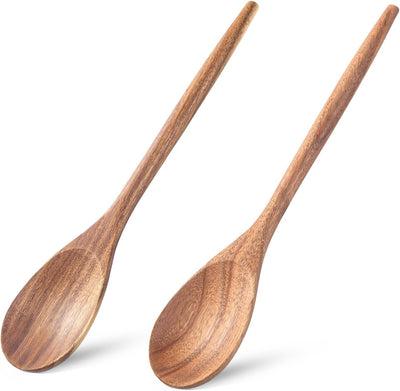 Cucharas de cocina de madera de acacia para cocinar