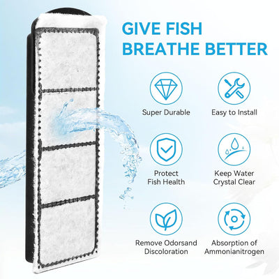 6 Cartuchos Filtro Agua Acuario Comp BioCube 14-32gal